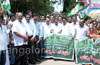 JD(S) organizes massive protest in support of farmers